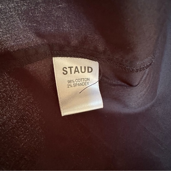 STAUD Sea Skirt in Black Size 10 - Picture 4 of 8